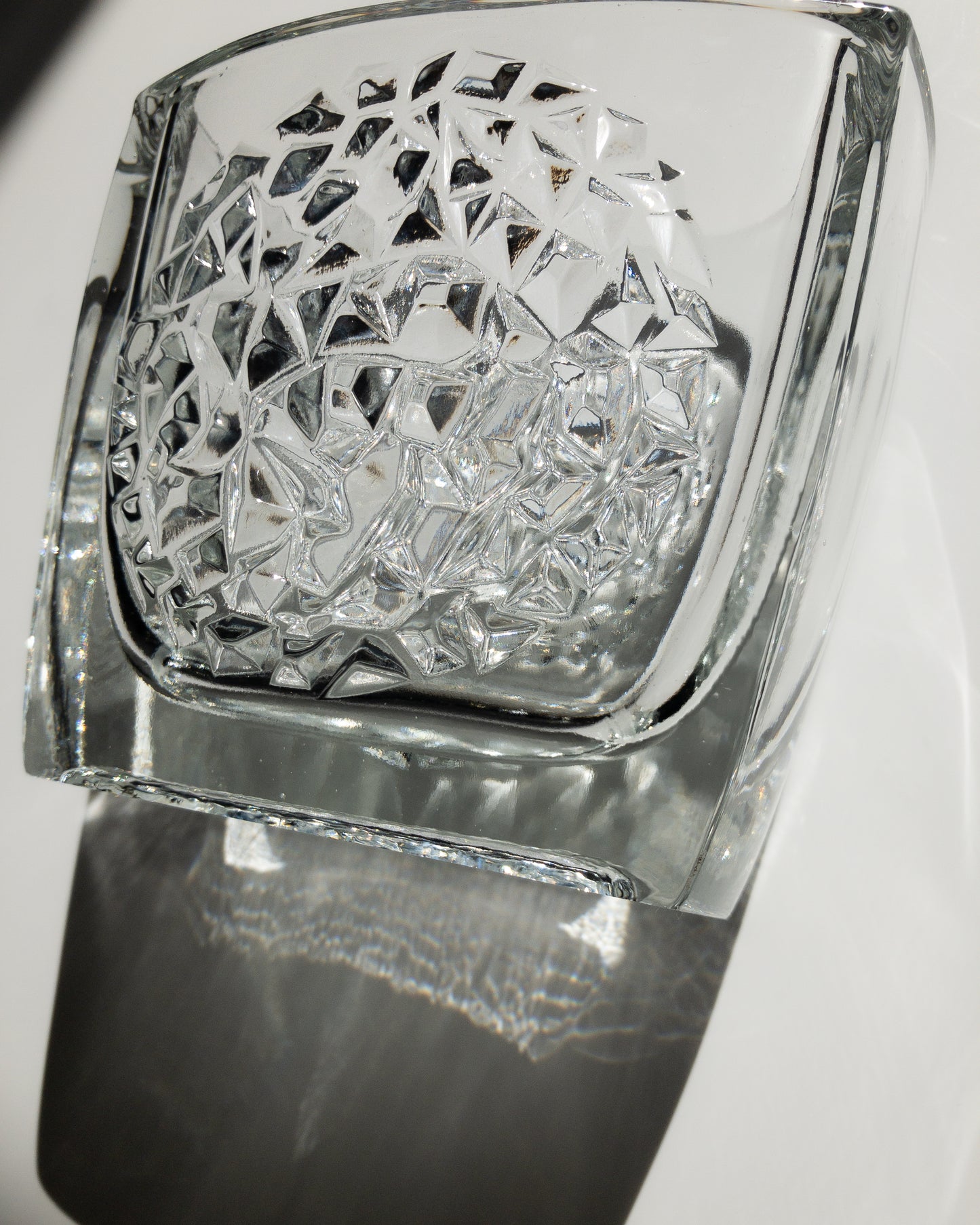Rudolf Jurnikl Sklo Union pressed glass vase