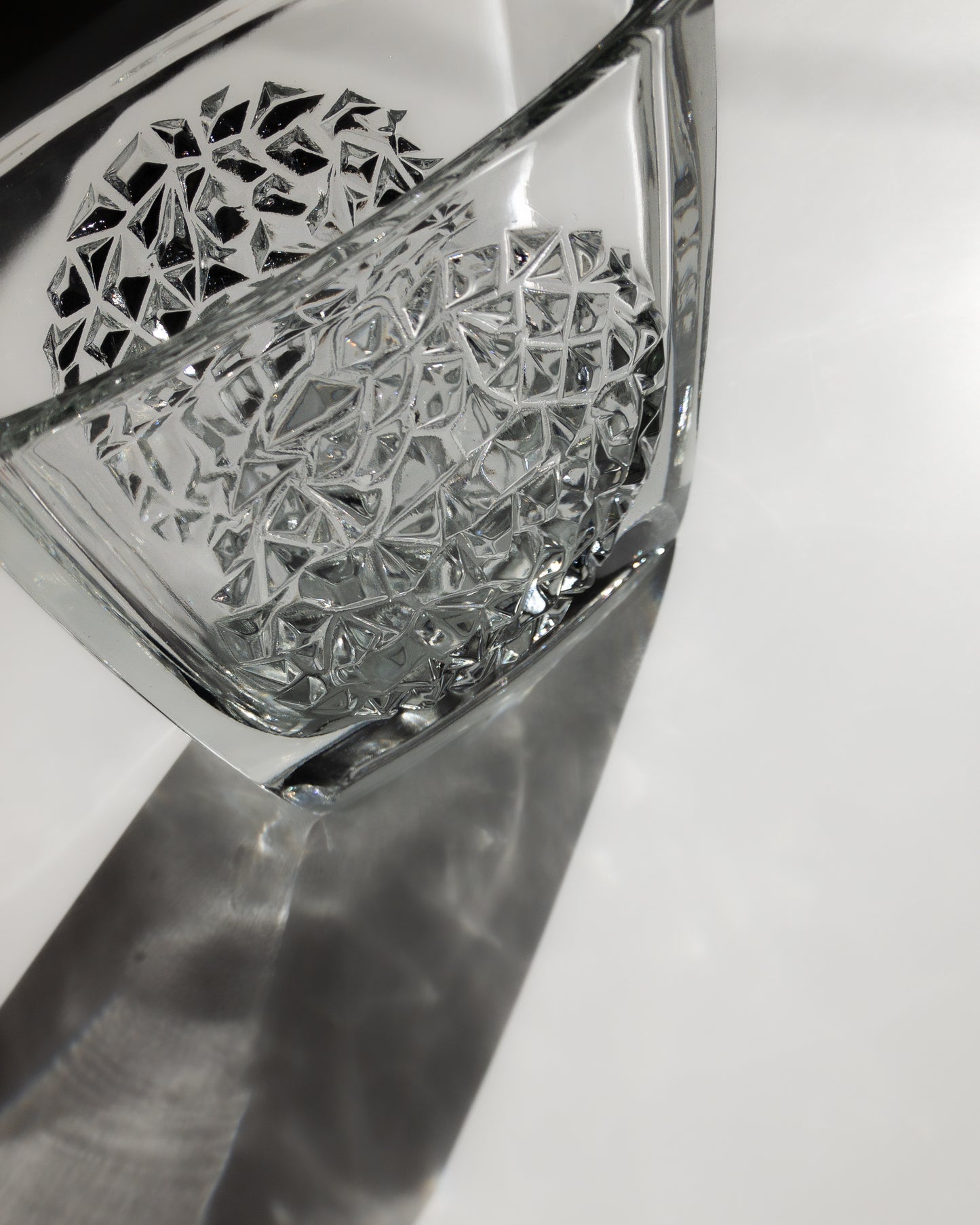 Rudolf Jurnikl Sklo Union pressed glass vase