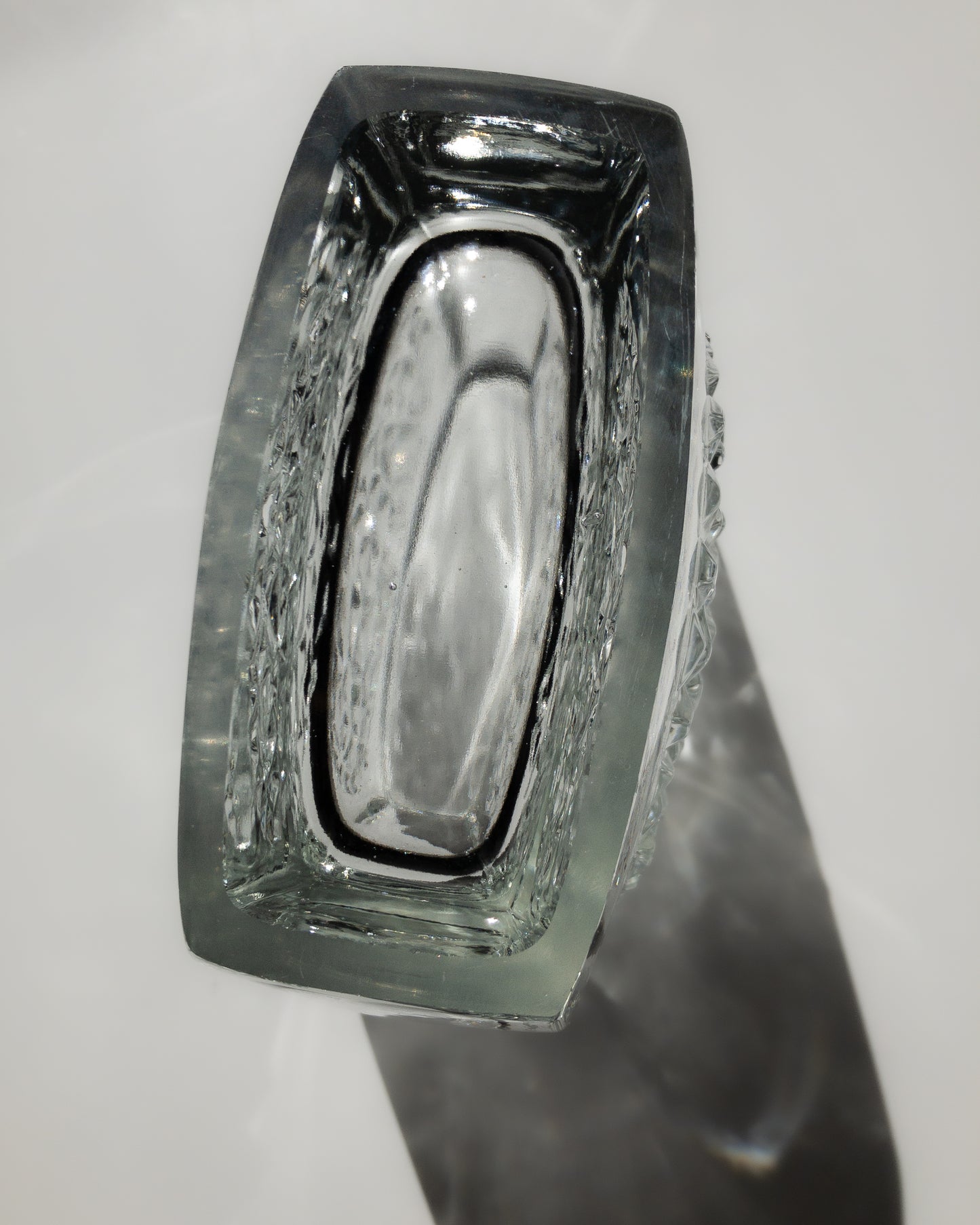 Rudolf Jurnikl Sklo Union pressed glass vase