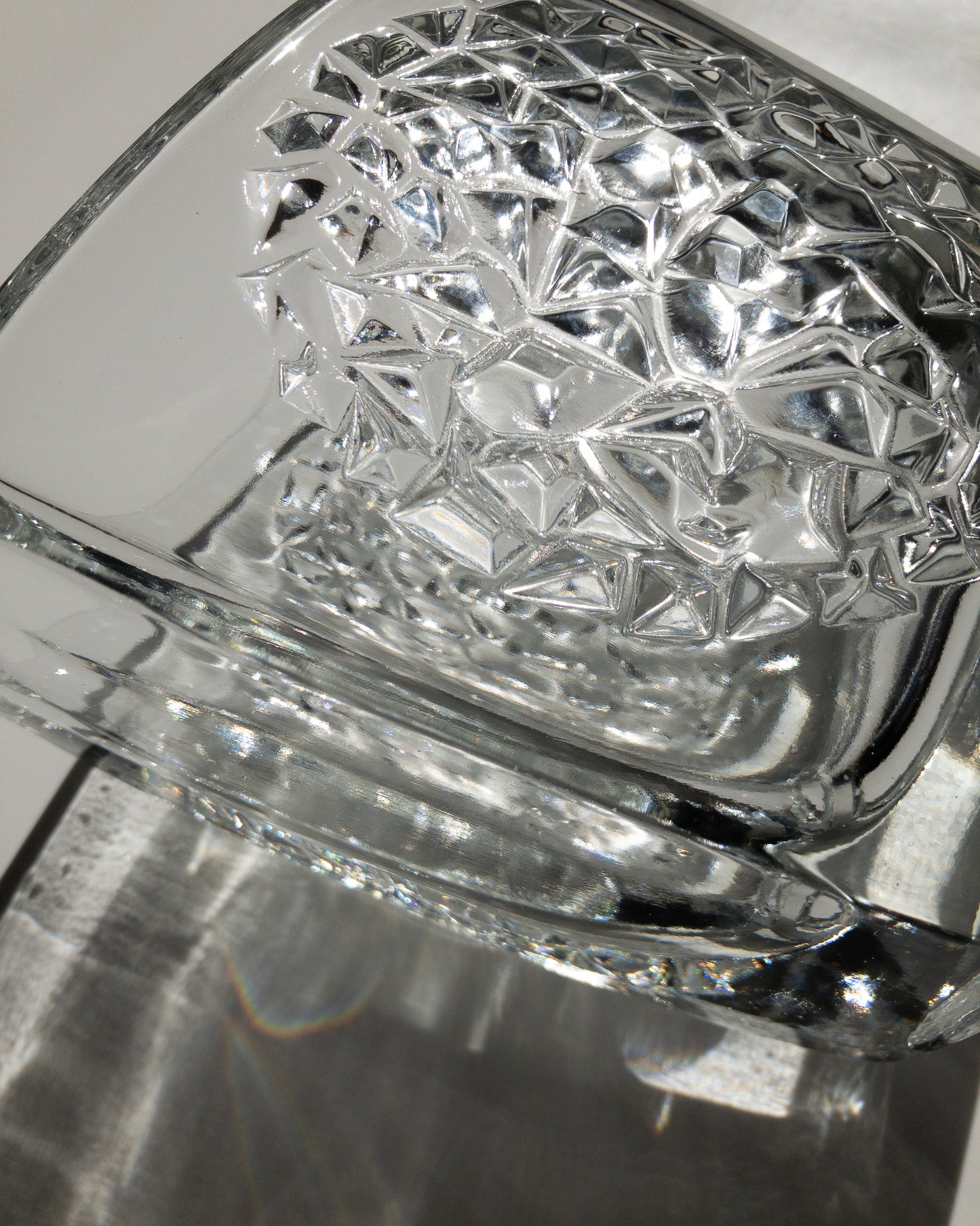 Rudolf Jurnikl Sklo Union pressed glass vase