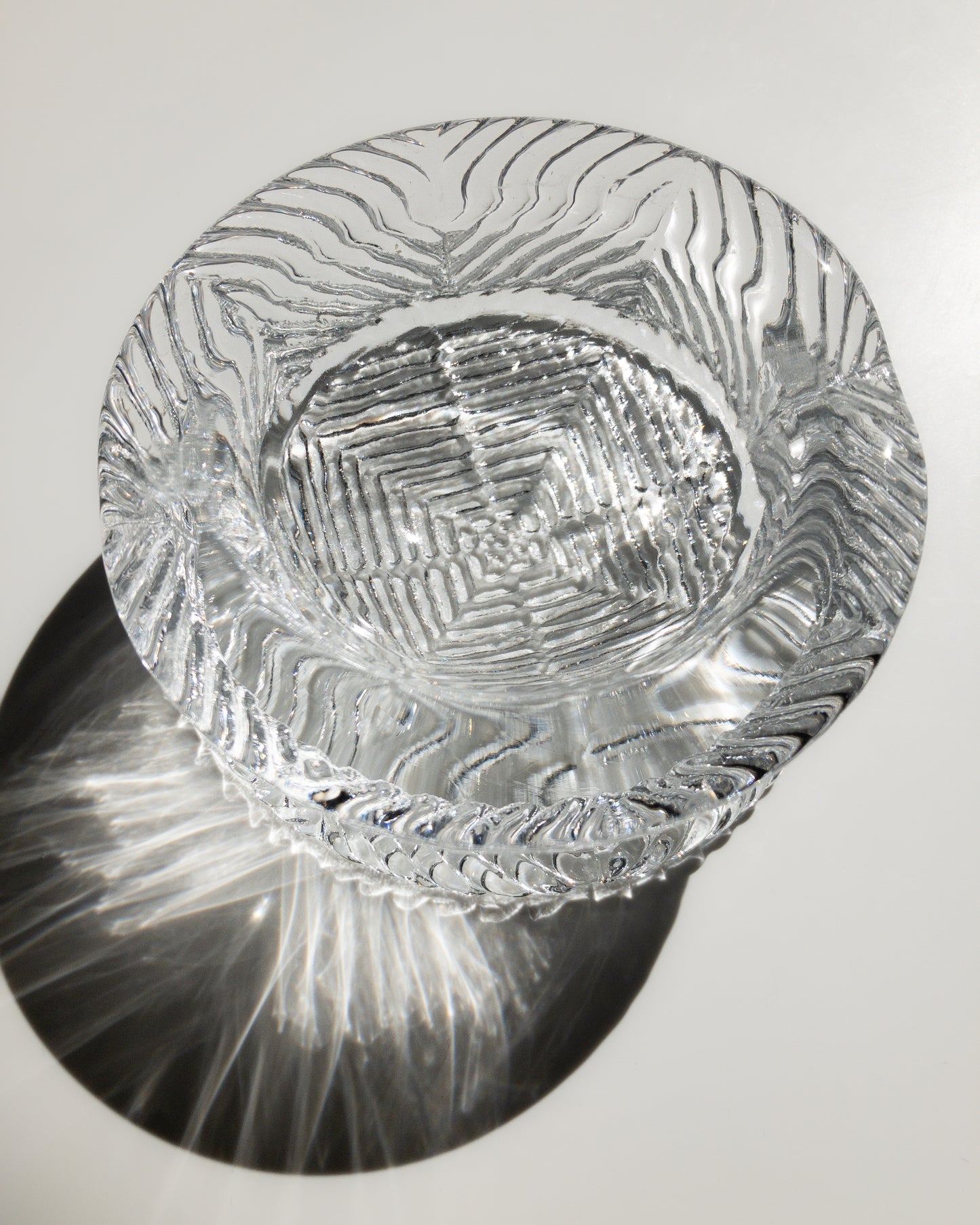 Swedish ribbed ashtray