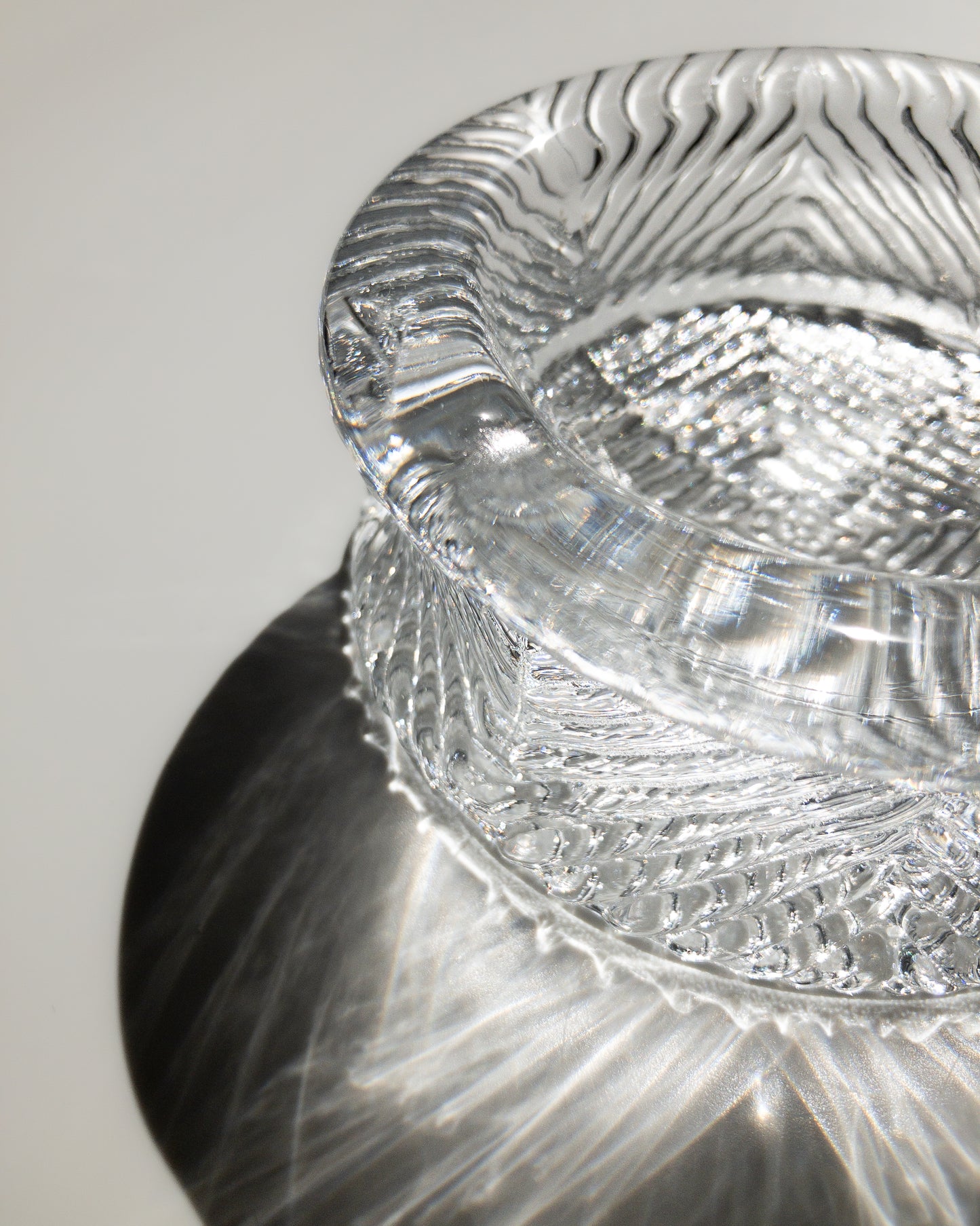 Swedish ribbed ashtray