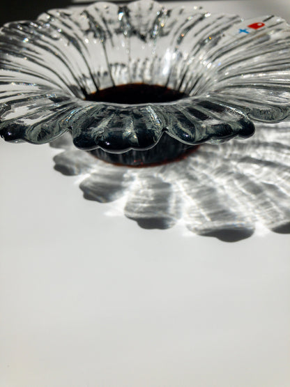 Humppila Sunflower Glass Bowl