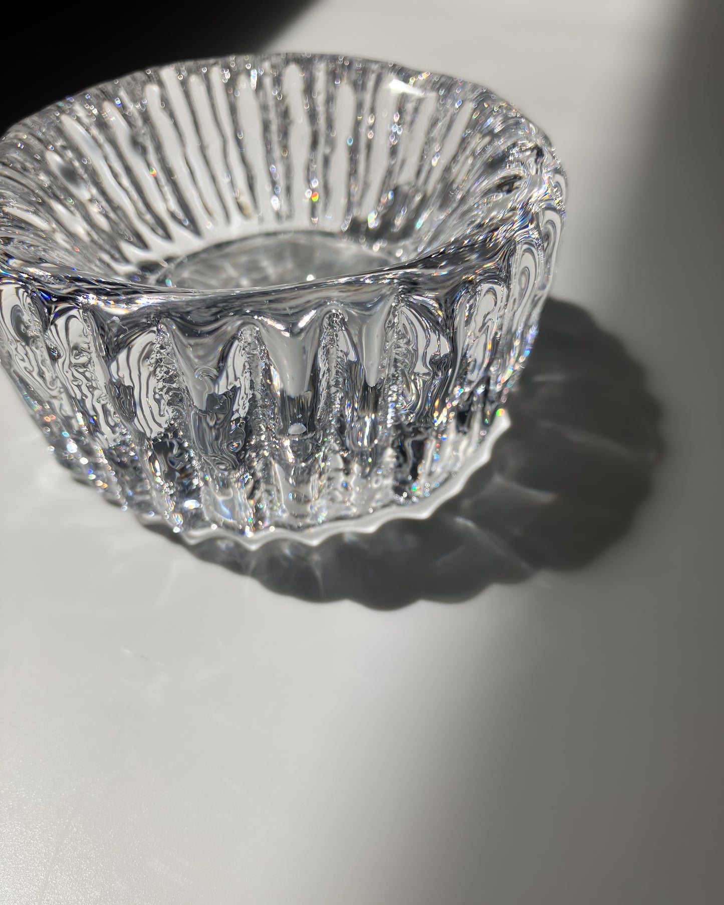 Rurik ボウル 光を受けて水滴のようにきらめくクリスタルガラス – KOSTA BODA 1970年代