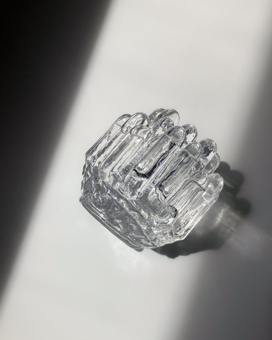 Göran Wärff Polar Ice Spike Glass Candle Holder