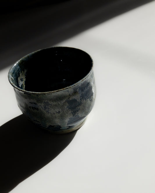 Small blue vintage bowl