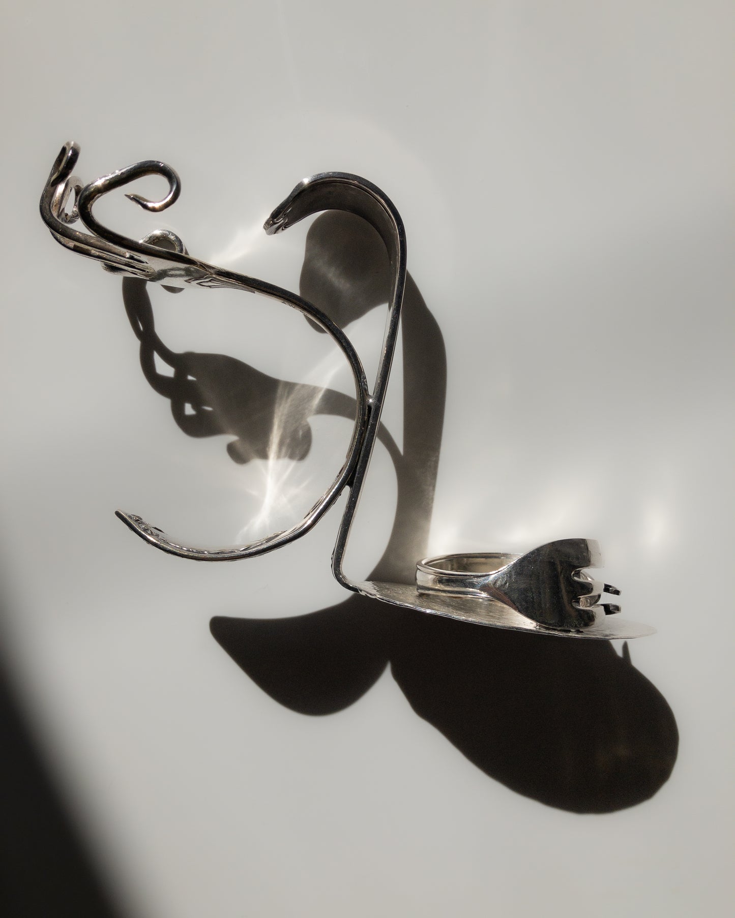 spoon & folk tea light holder