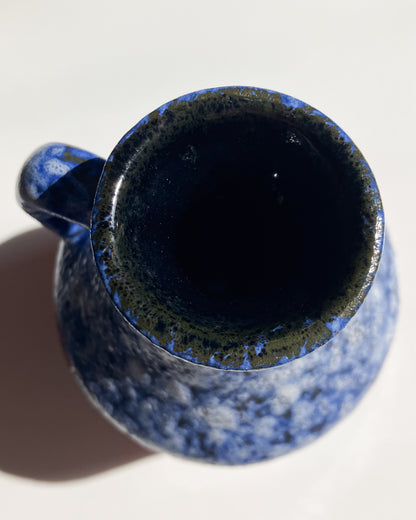 Strehla 999 blue and red vase