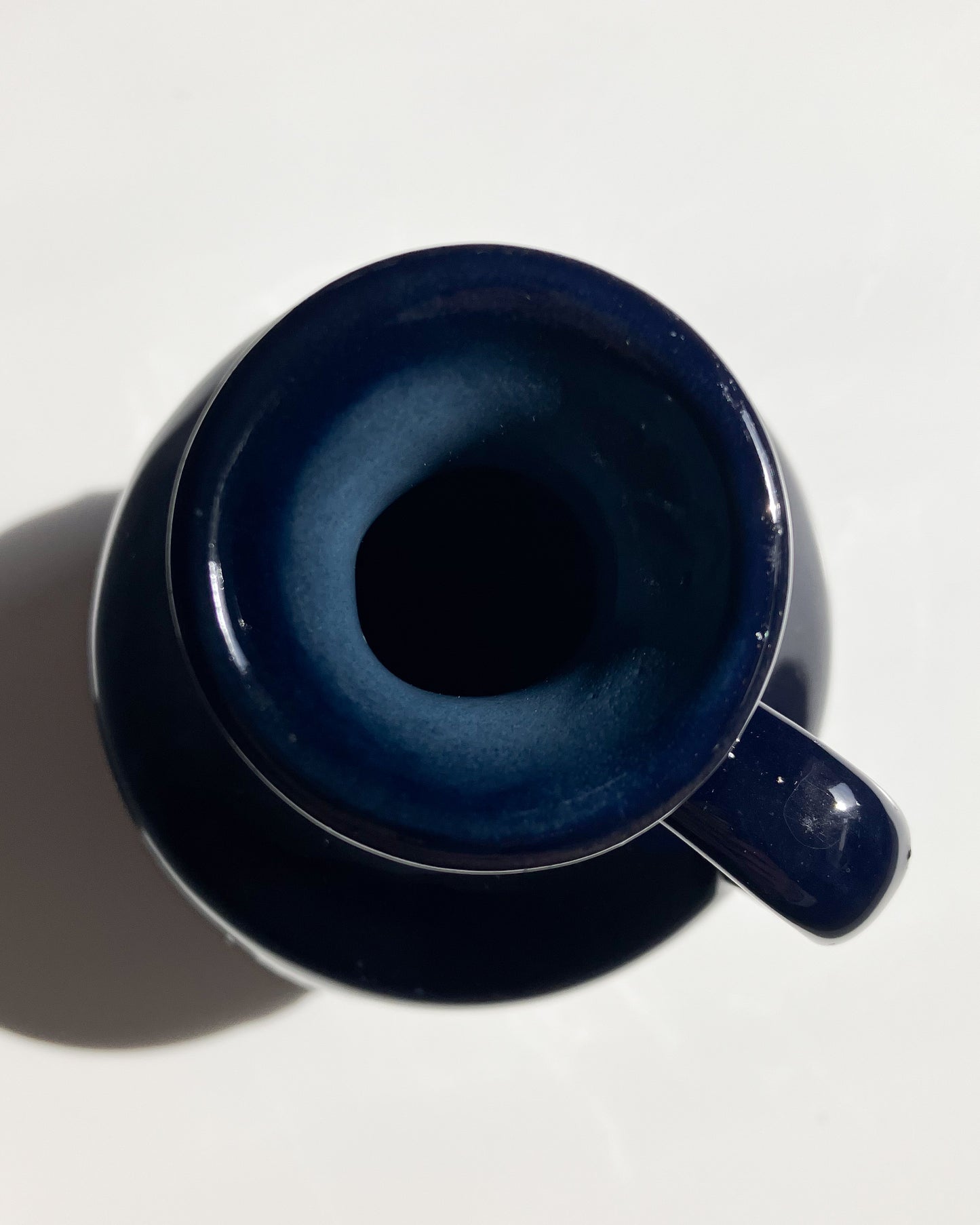 Strehla 999 dark blue and green vase