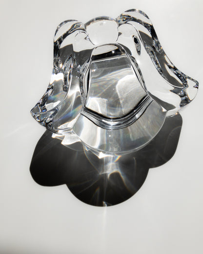 Lars Hellsten Orrefors glass tray