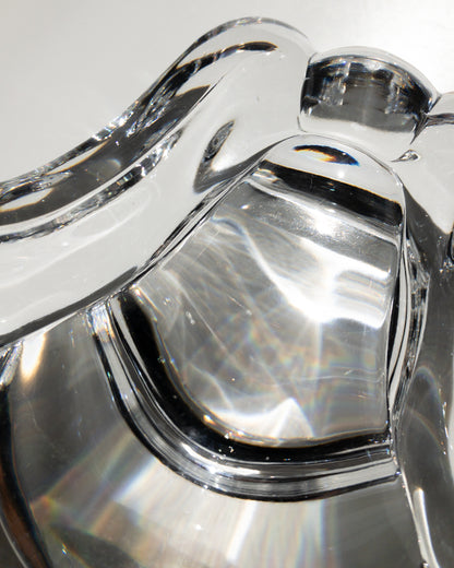 Lars Hellsten Orrefors glass tray