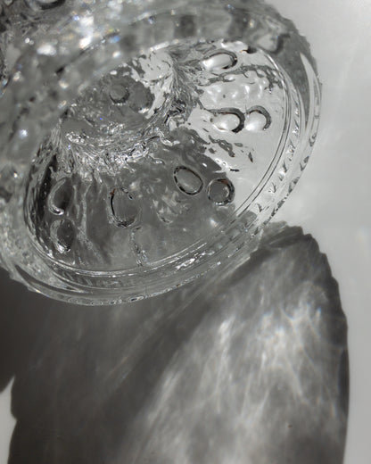 Oberglas bubbly textured vase L