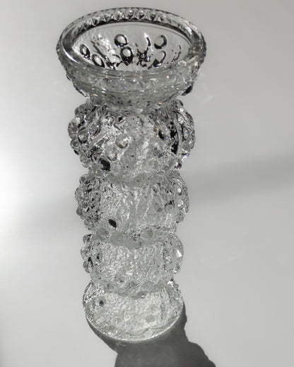 Oberglas bubbly textured vase L