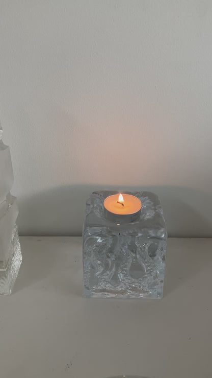 Ingrid Glas Cubic Candle Holder