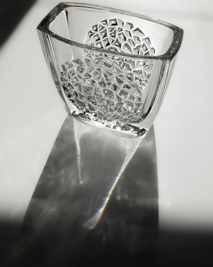 Rudolf Jurnikl Sklo Union pressed glass vase