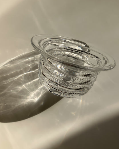 Glass Bowl with Flared Rim
