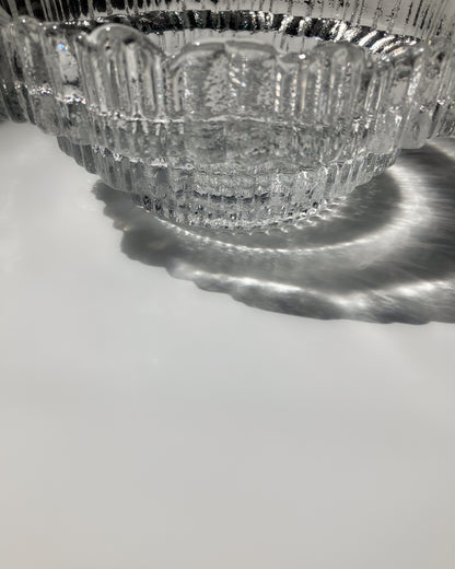 Ice Flow Bowl 光が当たると広がる放射状の影